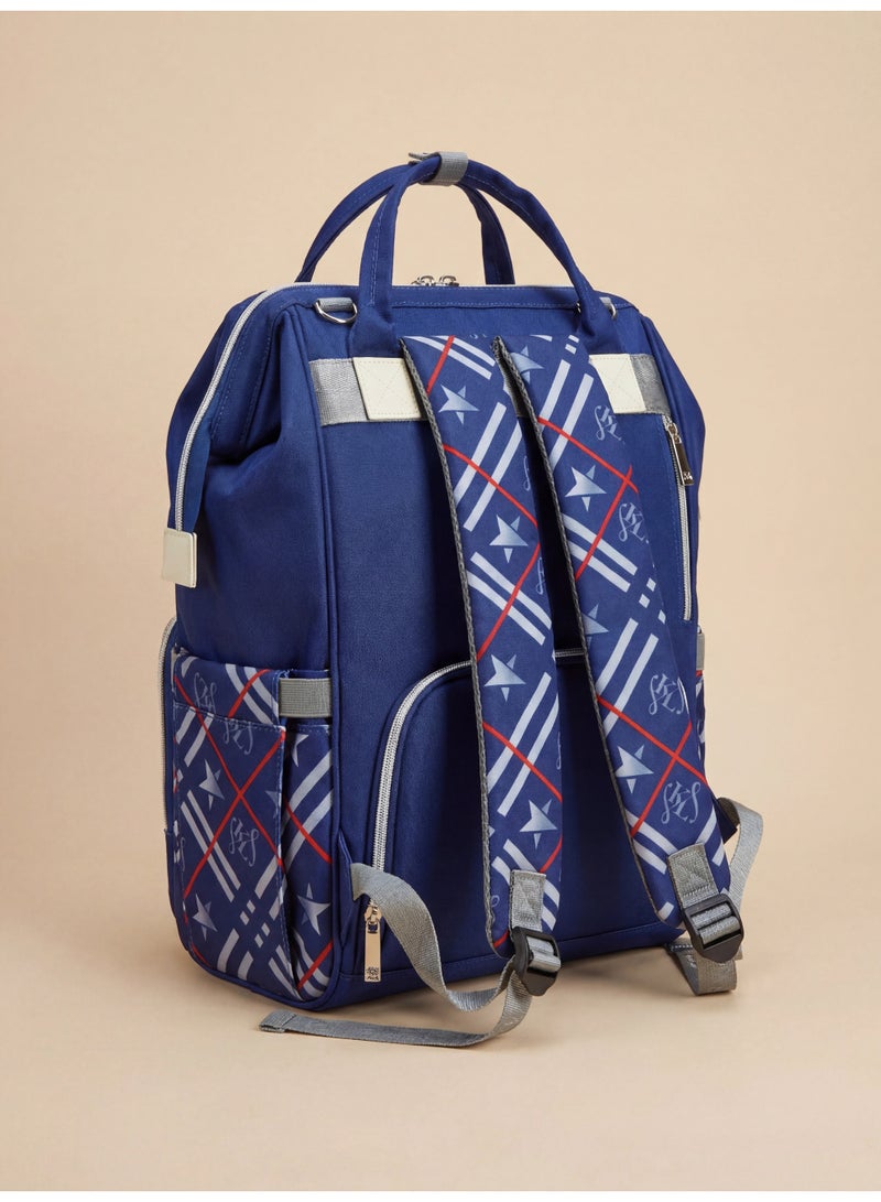 Kidilo Premium Multi-Function Diaper Bag Backpack with Portable Changing Mat, Waterproof Large Capacity Travel Organizer for Mom and Dad - Image 2